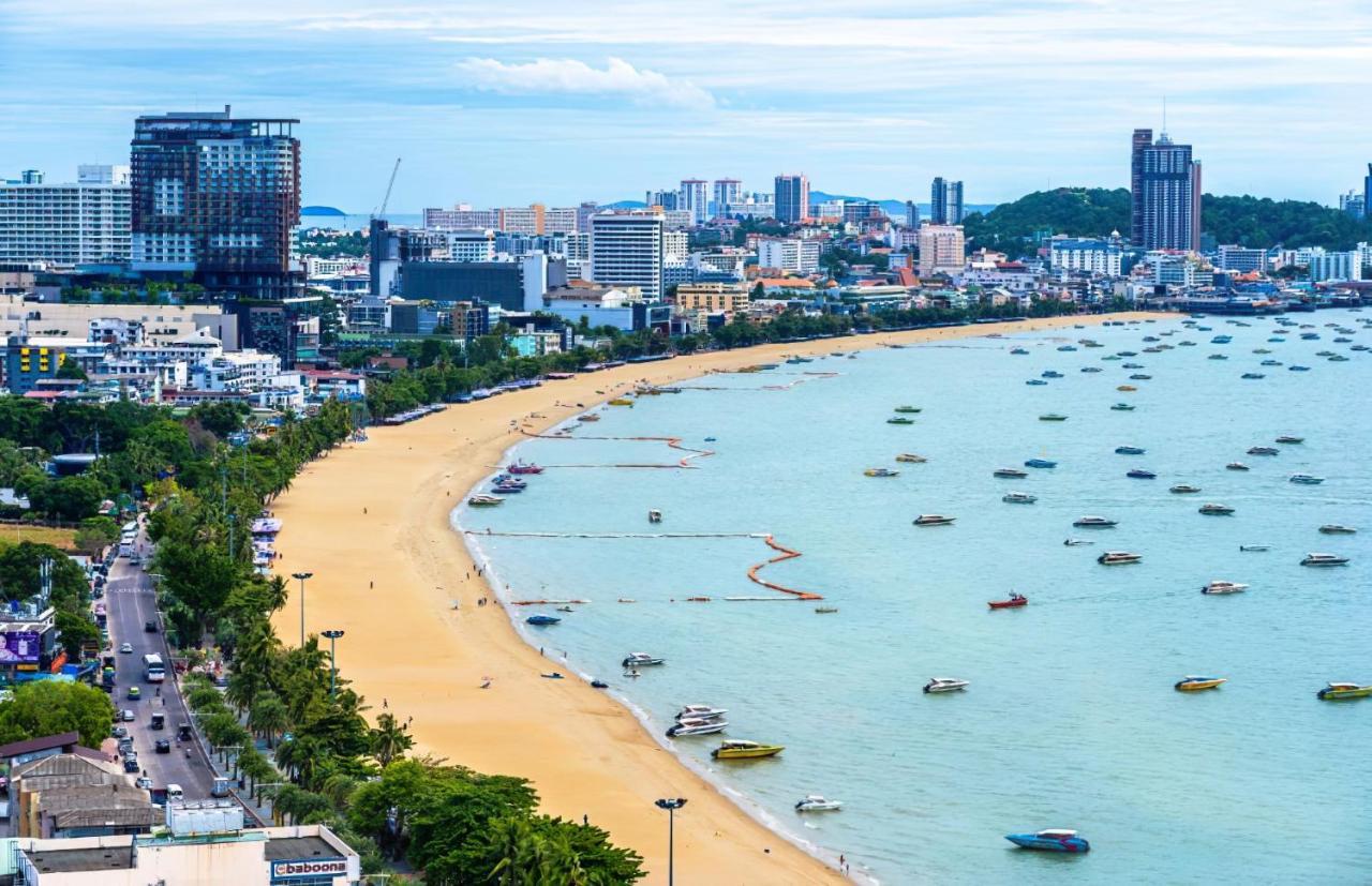 Great Location With Infinity Pool - Central Pattaya Apartment Exterior photo